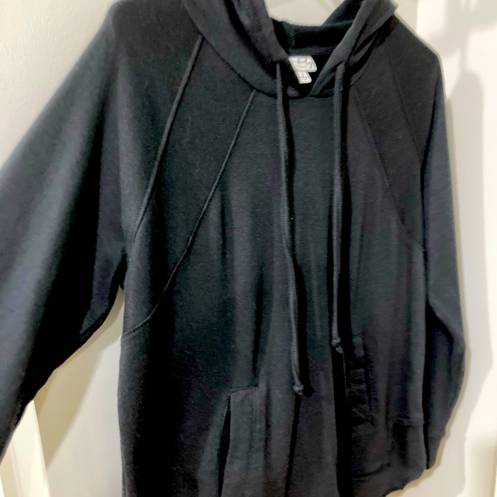 NWOT Black Undone Hoodie